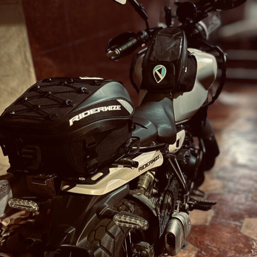 Motorcycle Touring Bundle — Tank Bag + Tail Bag | Riderwize