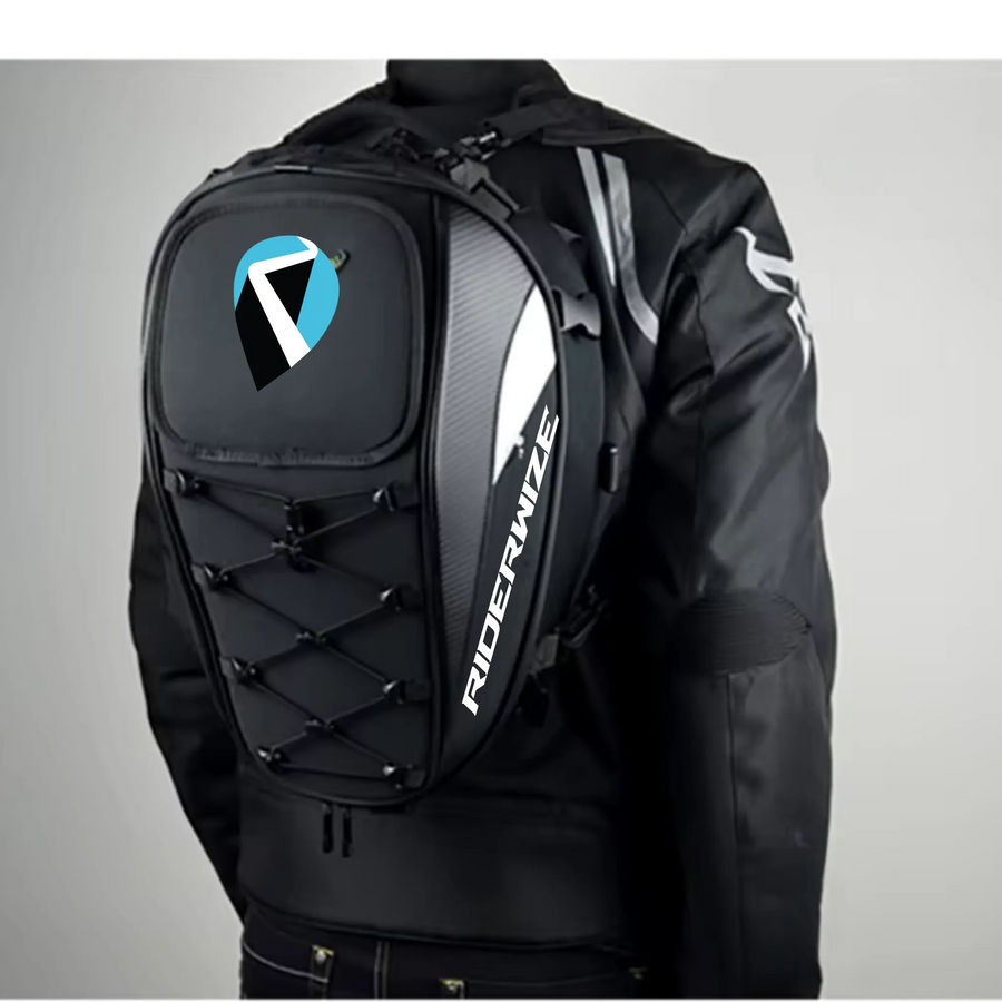 motorcycle tailbag as backpack